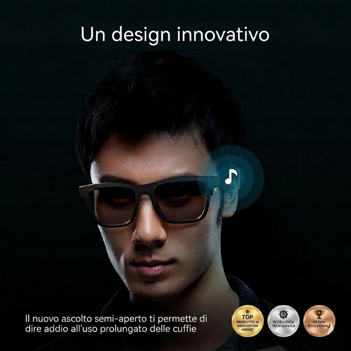 Purlyall Occhiali Smart Ai